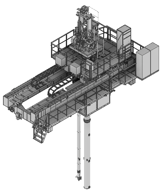 Перегрузочная машина для реакторного отделения АЭС